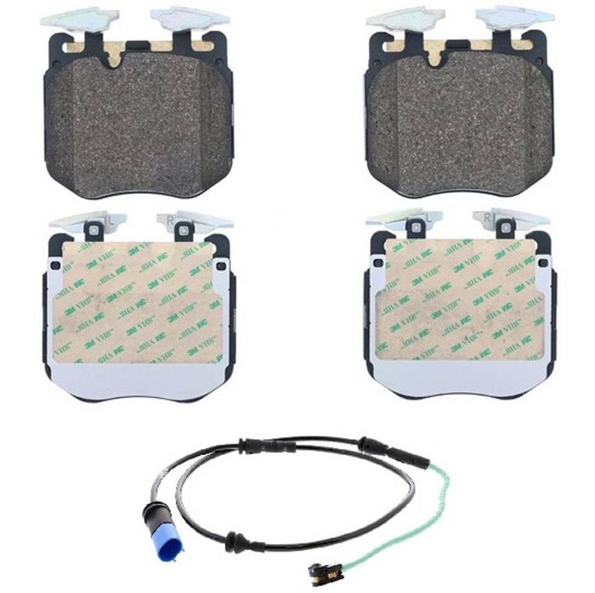 Disc Brake Pad Set - Front (With Sensor)